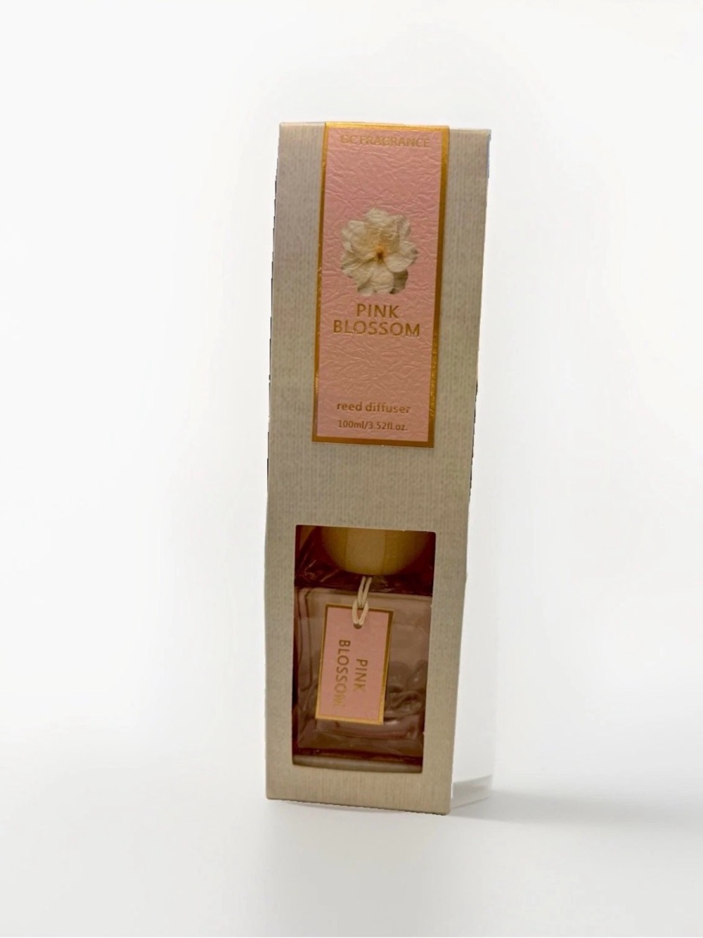 Pink Blossom Reed Diffuser - Pink Scented Home Fragrance
